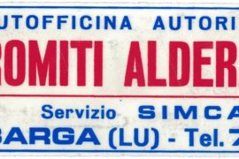 Adesivo Autofficina Romiti Alderano